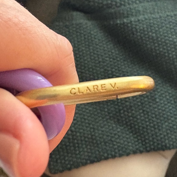 Clare V Resin Shortie Strap - Purple - Picture 2 of 3